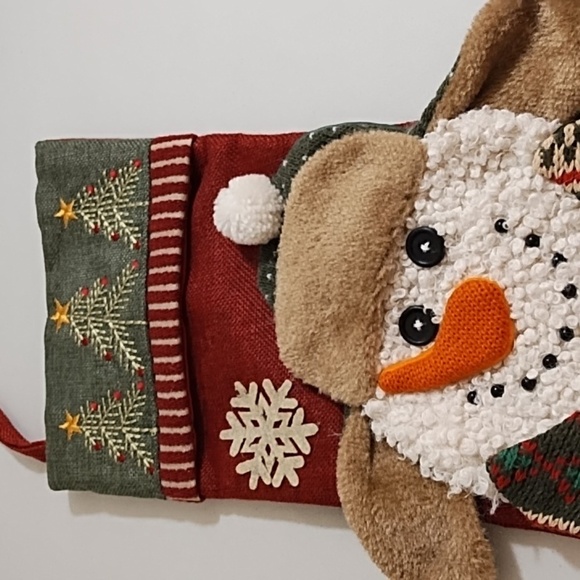 Snowman Christmas Stocking - Picture 9 of 13